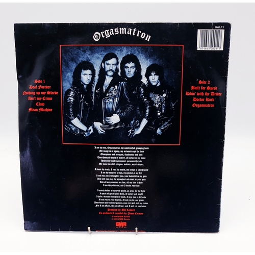 71 - MOTORHEAD VINYL ALBUMS (4)
(Orgasmatron Lp+ insert. No Sleep 'Til Hammersmith + inner. Bomber. On Pa... 