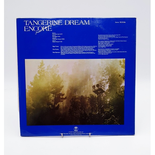 72 - TANGERINE DREAM VINYL ALBUMS (3)
(Hyperborea Lp. Ricochet Lp. Live Encore 2lp in a gatefold sleeve. ... 