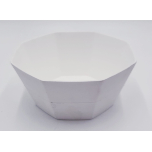 77 - WEDGWOOD Large 22cm HEXAGONAL BOWL By Designer Vera Wang