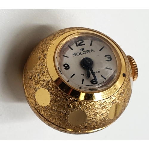 84 - SOLORA 1.5cm ORB FOB/POCKET WATCH