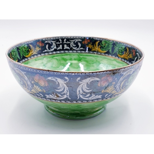 98 - MALING WARE Large 21.5cm Dia LUSTRE WARE BOWL