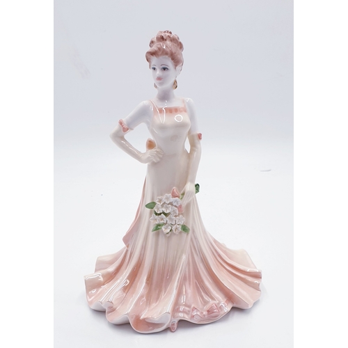 111 - COALPORT Large CHINA 21.5cm CHARACTER FIGURINE 'LOVELIEST JASMINE' 1999 Only (Limited Edition Of 2,0... 