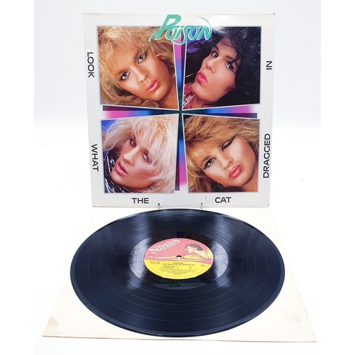 122 - POISON VINYL ALBUMS Plus 12 Inch (4)
(Two Lps and Two 12 inch.
( Look What The Cat Dragged In Lp. Op... 