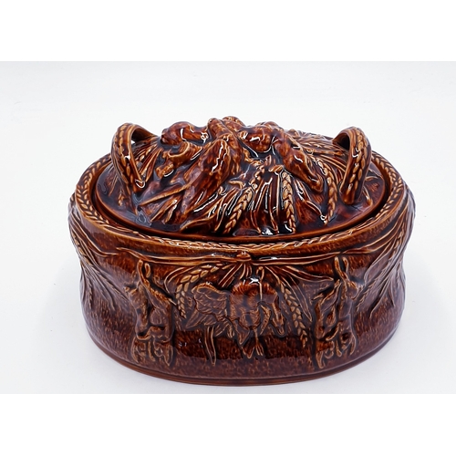 151 - PORTMEIRION Large 21cm x 16cm GAME PIE POT