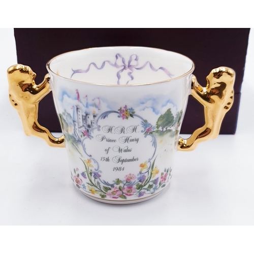 155 - PARAGON CHINA COMMEMORATIVE MUG (Original Box)