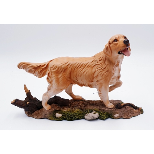 161 - ROYAL DOULTON Large 19.1cm MODEL OF A RETRIEVER (On Ceramic Base) DA 112 (Beswick Model No 3066) 199... 