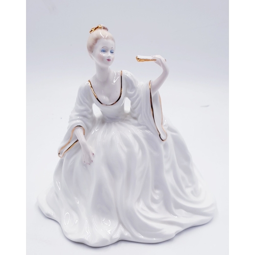 201 - COALPORT CHINA Large 17.8cm CHARACTER FIGURINE 'THE BALL' 1977/87 Designed And Modelled By Mr John B... 