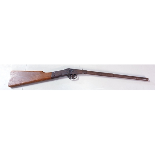 215 - METAL / WOOD 77cm RIFLE (Please Note This Lot WILL NOT BE PACKED OR SHIPPED....COLLECT ONLY !!!!)