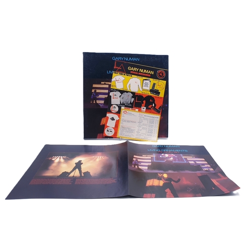 233 - Gary Numan Living Ornaments ‘79 and ‘80 2Lp Vinyl Box Set.
Contains two live albums with inners, a g... 