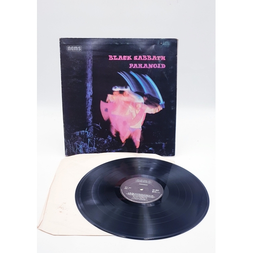 237 - Black Sabbath Vinyl Albums (4)
Paranoid NEMS Gatefold issue. Live At Last UK NEMS issue. Greatest Hi... 