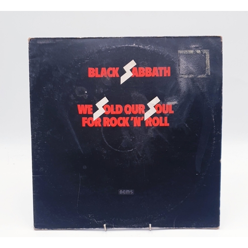 239 - Black Sabbath Vinyl Albums (4)
Paranoid UK Gatefold NEMS issue. Vol.4 UK Vertigo Swirl Gatefold issu... 