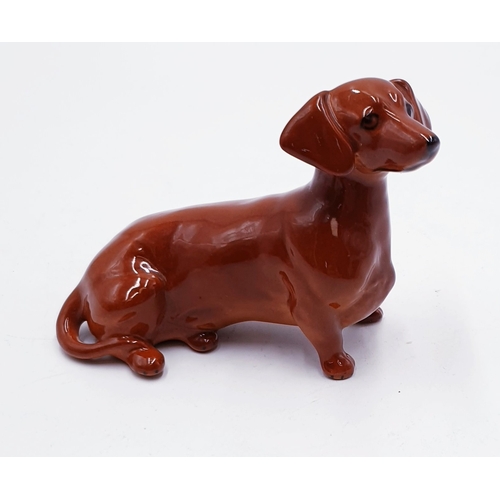 269 - BESWICK 7cm MODEL OF A DACHSHUND (Seated) Model No 1460 1956/90 Designed By Mr Arthur Gredington