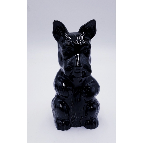 345 - WADE Large 16cm CERAMIC MONEY BOX FASHIONED AS A SCOTTISH TERRIER