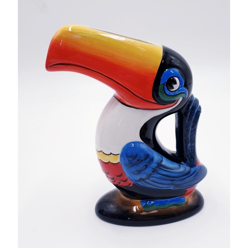 352 - CHINA Large 16cm GUINNESS ADVERTISING JUG FASHIONED AS A TOUCAN