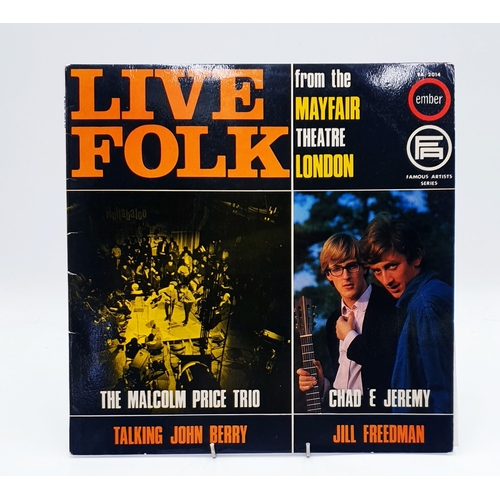 364 - FOLK MUSIC VINYL ALBUMS (4)
Live Folk. Pete Seeger Story Songs. Strawbs Live At The Queen Elizabeth ... 