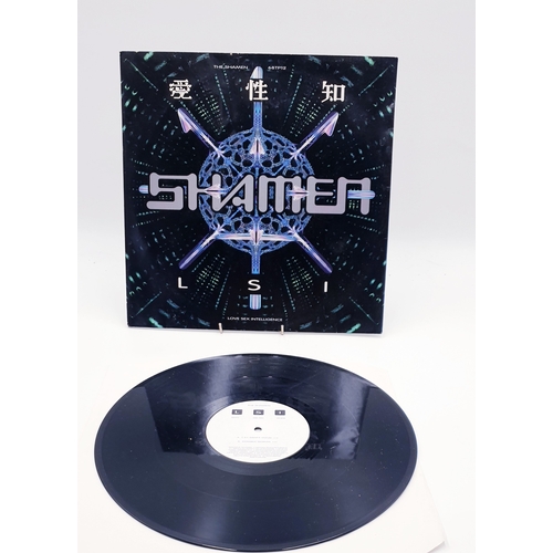 366 - THE SHAMEN TECHNO VINYL ALBUM + 12 INCHES (3)
En-tact Lp + inner + insert. Show Of Strength E.P. (Cl... 