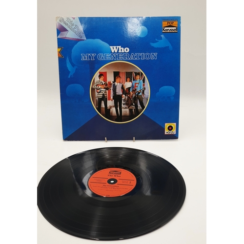 375 - THE WHO VINYL ALBUMS (3)
Best Of The Sixties Germany issue. Live At Leeds gatefold paper sleeve, no ... 