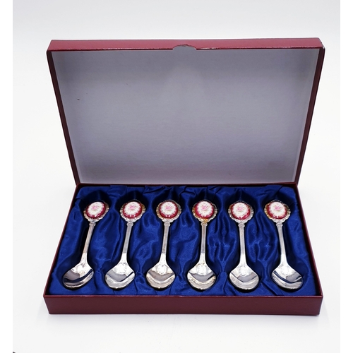 403 - ROYAL ALBERT (Boxed Set Of Six) SPOONS IN THE HAMILTON DESIGN