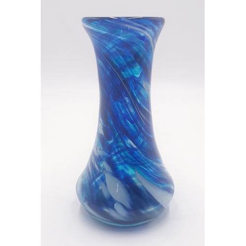 431 - ART GLASS Large 20cm VASE (Stamped To Base)