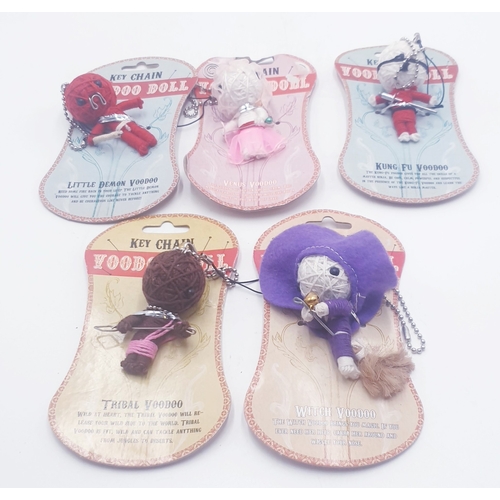 435 - VOODOO DOLL KEY CHAIN (5)