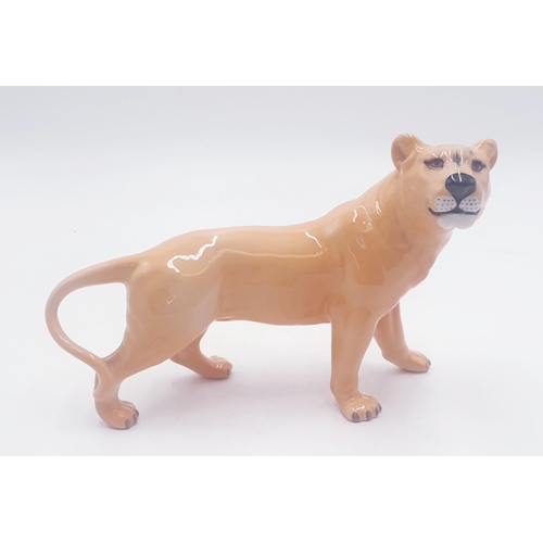 444 - BESWICK 12.1cm MODEL OF A LIONESS (Facing Right)  Model No 2097 (Gloss Colourway) 1967/84 Designed B... 