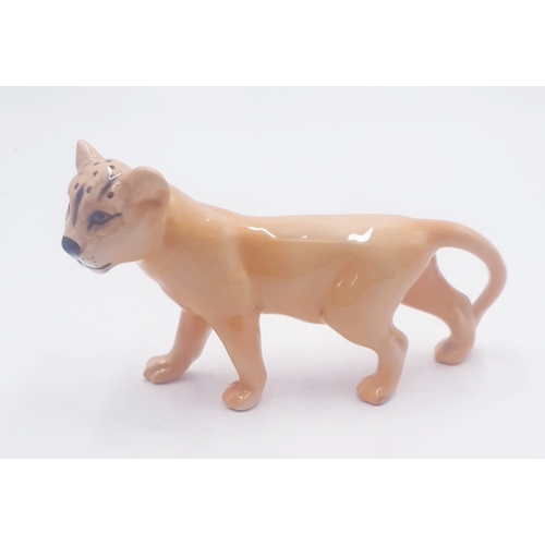 445 - BESWICK 10.1cm MODEL OF A LION CUB (Facing Left) Model No 2098 1967/84 Designed by Mr Graham Tongue