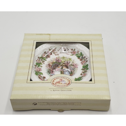 253 - ROYAL DOULTON CHINA 12cm Dia COASTER 