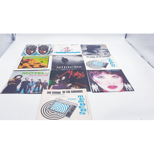 479 - ROCK + NEW WAVE VINYL 45s (10)
Orange Juice (3), Captain Sensible, Original Mirrors, The Members (2)... 