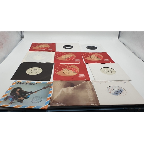 492 - KATE BUSH VINYL 45s (12)
Various 1970’s/80’s Kate issues, some in sleeves. The vinyl ranges from VG ... 