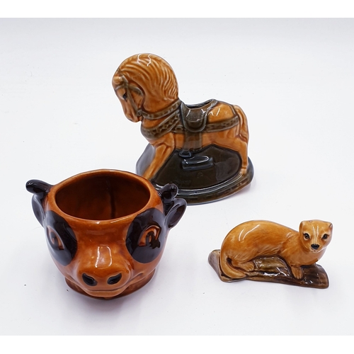 680 - SZEILER STUDIO POTTERY ITEMS (3)