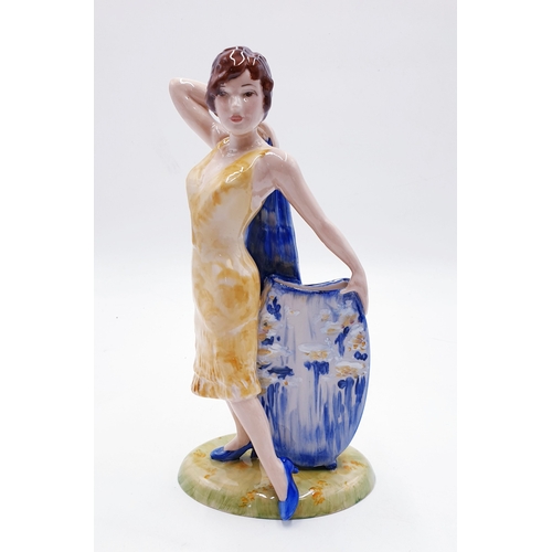 782 - PEGGY DAVIES STUDIO'S Large 24cm FIGURINE (Original Artists Proof By Mr John Michael) (Extremely Rar... 