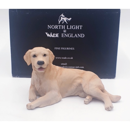 408 - NORTH LIGHT@WADE 16cm x 9.5cm MODEL OF A GOLDEN RETRIEVER (Model No D2002) (Original Box--New Old St... 