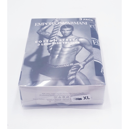 409 - BOX OF NEW ARMARNI BOXER SHORTS (Size XL)