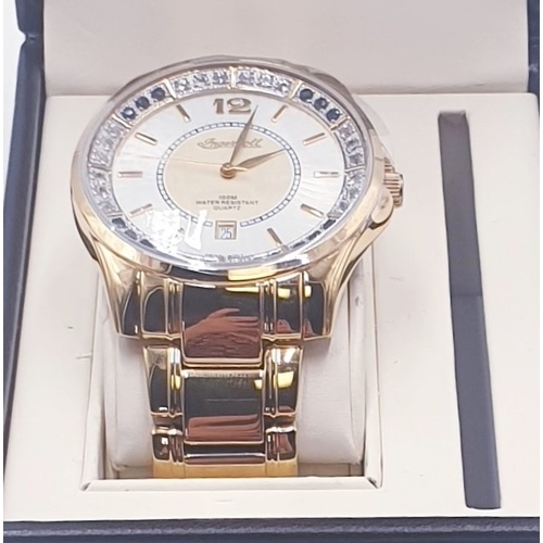 509 - INGERSOLL GEMS UNISEX WRIST WATCH (As New , Original Box And Papers)