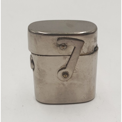 519 - TRAVELLING 4.5cm INKWELL With Original BOTTLE