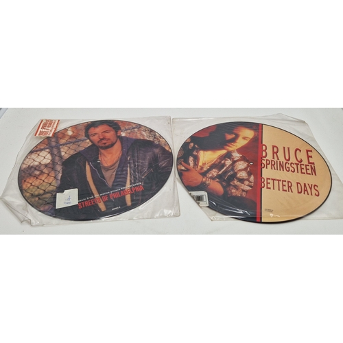 752 - BRUCE SPRINGSTEEN VINYL 12 INCH PICTURE DISCS (2)
Streets Of Philadelphia. Better Days. the vinyl ra... 