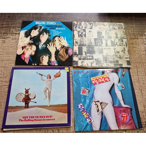 746 - THE ROLLING STONES VINYL ALBUMS (4)
Through The Past Darkly. Exile On Main St. Gatefold 2Lp (No card... 