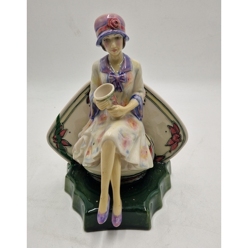 4 - PEGGY DAVIES CERAMICS For KEVIN FRANCIS Large 26cm x 11.5cm CHARACTER FIGURINE 