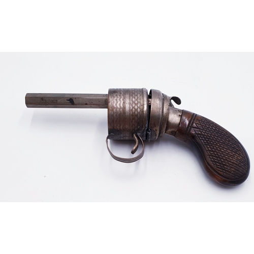 18 - PEN HOLDER Plus INKWELL FASHIONED AS A PISTOL