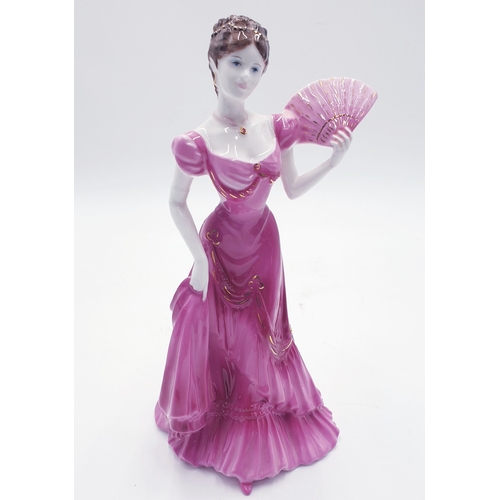 46 - COALPORT CHINA Large 21.6cm FIGURINE 