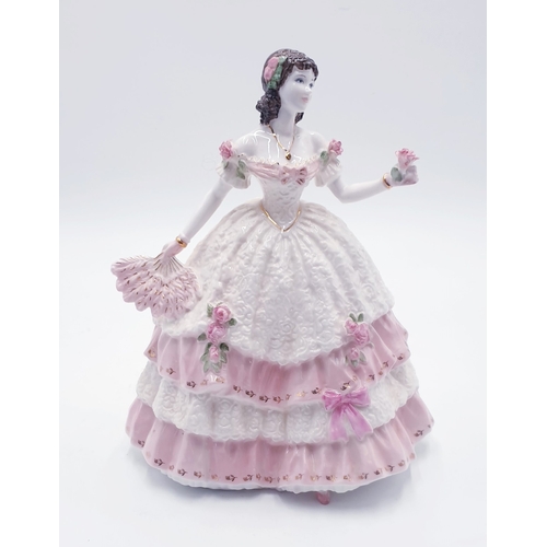 51 - COALPORT CHINA Large 21cm FIGURINE 