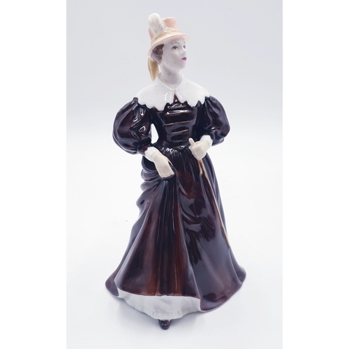 54 - COALPORT CHINA _____cm FIGURINE Modelled By Mr John Bromley FOR THE LADIES OF FASHION SERIES