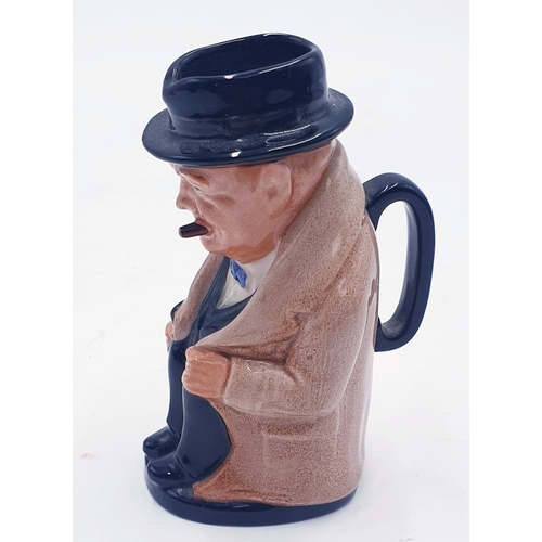 66 - ROYAL DOULTON 9.5cm TOBY 'WINSTON CHURCHILL'