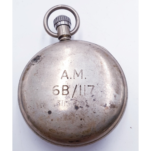 179 - WWII AIR MINISTRY STOP WATCH A.M. 6B/117