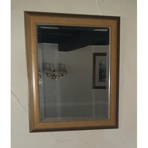 530 - FRAMED WALL MIRRORS (2) (Please Note This Lot WILL NOT BE PACKED OR SHIPPED....COLLECT ONLY !!!!)-