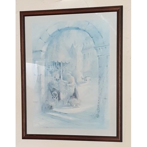 540 - FRAMED And GLAZED Large 60cm x 74cm PICTURE(Please Note This Lot WILL NOT BE PACKED OR SHIPPED....CO... 