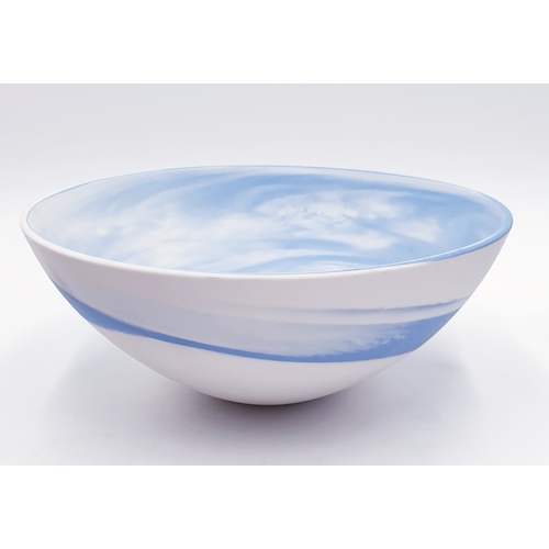 12 - WEDGWOOD 24cm Dia BLUE/WHITE JASPER WARE BOWL