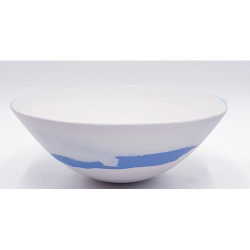 12A - WEDGWOOD 25.5cm Dia BLUE/WHITE JASPER WARE BOWL