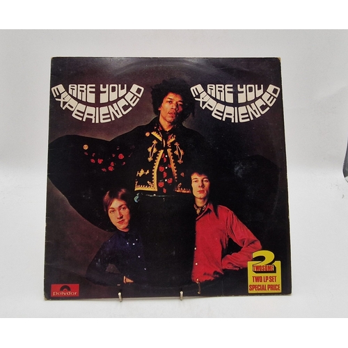 104 - JIMI HENDRIX VINYL LP (1)
RARE GATEFOLD 2LP OF ARE YOU EXPERIENCED/AXIS BOLD AS LOVE. 1973 U.K. ISSU... 