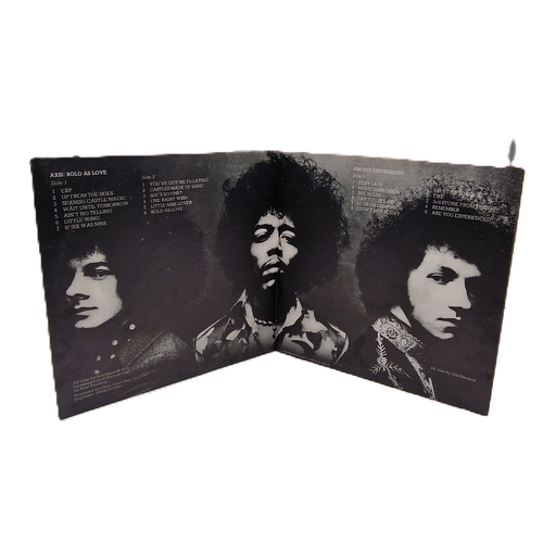 104 - JIMI HENDRIX VINYL LP (1)
RARE GATEFOLD 2LP OF ARE YOU EXPERIENCED/AXIS BOLD AS LOVE. 1973 U.K. ISSU... 